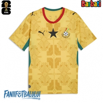 Ghana Tricou Fotbal Replică Mondial 2026 Barbati Deplasare